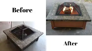 Destroyed Fire pit brought back to Life!!