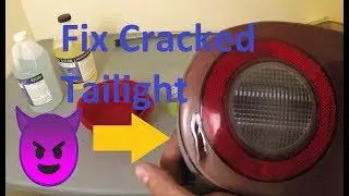Repair Cracked Taillights With Epoxy