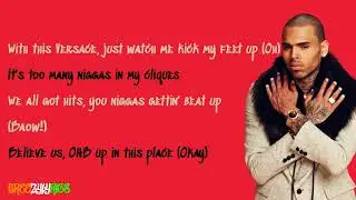 Chris Brown - Mercy (Remix) [LYRIC VIDEO]