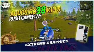 Aqous R6 38 Kills Rush Gameplay | Snapdragon 888 | Pubg Mobile Test ❤️3 Finger claw/FHD+60FPS