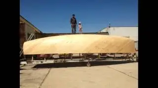 Постройка яхты "Кристина" (Construction of yacht "Kristina")
