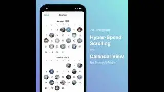 Calendar View (2022 Telegram Update)