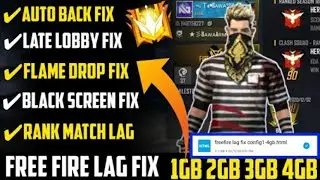 HOW TO FIX FREE FIRE LAG IN ALL PHONES|FREE FIRE LAG FIX|FIX PERMANENT LAG IN FF AFTER UPDATE EASILY