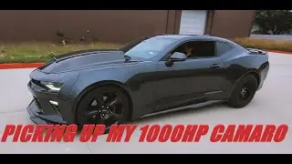 Picking Up MY 1000HP Twin Turbo Camaro SS from HPS