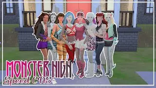 Monster High  + CC Links // Sims 4 Speed CAS