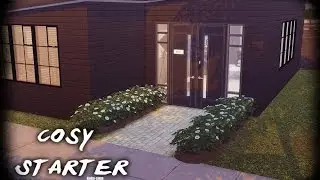 the sims 4 cosy  starter house tour