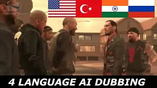 GTA 4 - 4 LANGUAGE AI DUBBING - RASK AI