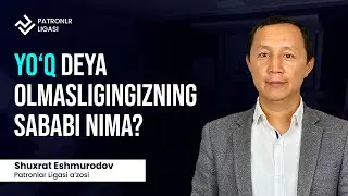 Yo'q deya olmasligingizning sababi nima?