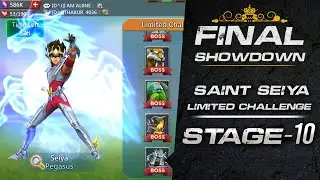 Lords Mobile: Saint Seiya  Limited Challenge Stage 10 | Cosmo Unleashed