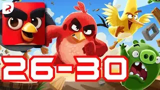 Angry Birds Journey Levels 26-30 Full Walkthrough Gameplay Tutorial Playthrough Part 4 (iOS/Android)
