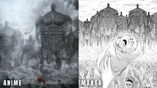 Anime VS Manga - Attack on Titan Season 4 Part 4 