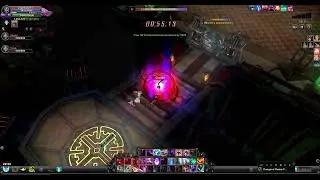 Cabal Online NA DrGilas - Dark Mage - Solo Forgotten Temple B3F - Fast run