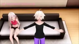 【MMD】 Clear Your Throat 【IO and IA】