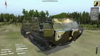 SpinTires  ДТ -- 8  ВИТЯЗЬ РЕАЛЕСТИЧНО КАЧЕСТВЕННАЯ МОДЕЛЬ