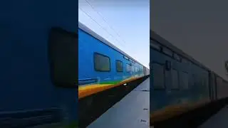Indian train in super fast speed, Indian railways. #shortsfeed #shorts .
