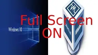 How to make windows operating system full screen in the virtual box