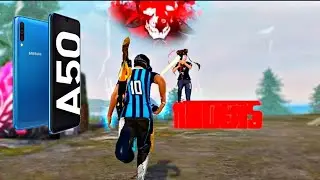 Best Settings ⚙ HUD + DPI + Sensitivity 🔥 Samsung A50 (A50s) 📱 Free Fire Highlights 🥱