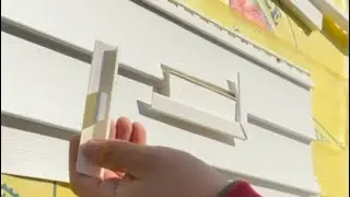 How to fix J-Channel without removing siding