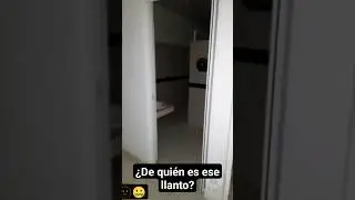 Desgarrador llanto se escucha en baño mientras hombre está solo 