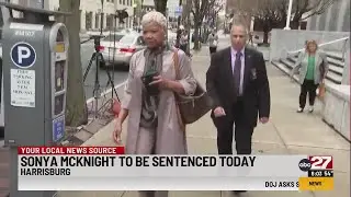 Sonya McKnight to be sentenced today