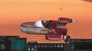 Kenshi SWG mod - Landspeeder vehicle demo