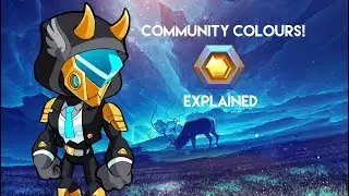 Community Colors explained! (How to get them on all devices)  •  Brawlhalla