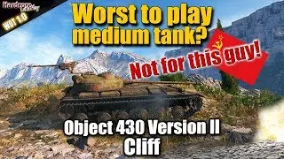 WoT: Object 430 Version II, Soviet tier 9 medium tank. WORLD OF TANKS