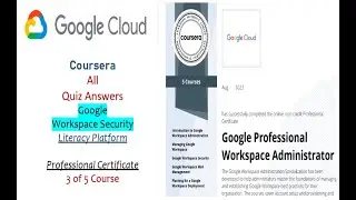 Google Workspace Security Coursera All Quiz Answers 