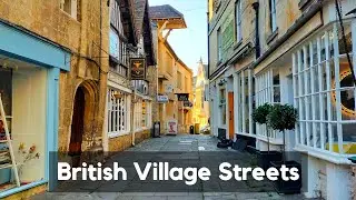 Six Minutes of British Village Streets | Let's Walk!