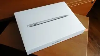Apple Macbook Air 13' unboxing 2017, full description