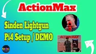 Sinden Lightgun Actionmax setup and Demo for Raspberry Pi 4