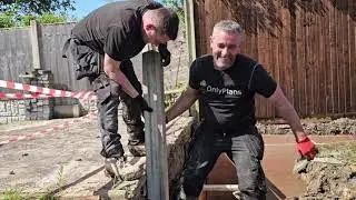 How to build your own annex, the footings disaster and pouring concrete, Part 7