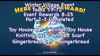 Township : Winter Village Event | New Merge Event | Tasks & Rewards | Part 2 -3