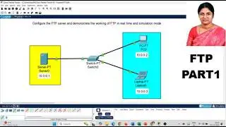 Configure FTP Server in Cisco Packet Tracer | PART1