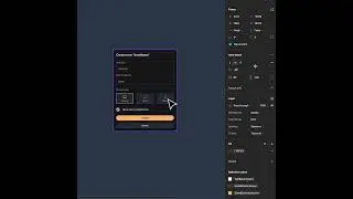 Advanced Modal Component in Figma 