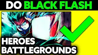 How To Do Black Flash in Heroes Battlegrounds (2024) - Step by Step