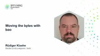 Moving the bytes with bao - Rüdiger Klaehn