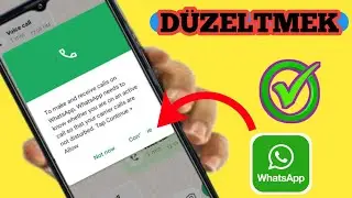 DÜZELTME Whatsapp'ın mikrofonunuza erişmesine izin vermek için ayarlar izinlerine dokunun ve