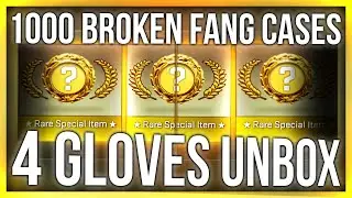 4 GLOVES 1 VIDEO (1000 CASE OPENING)