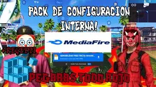 PACK DE CONFIGURACION INTERNA + REGEDIT | Free Fire