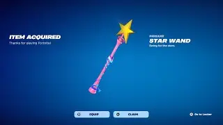STAR WAND PICKAXE RETURN RELEASE DATE IN FORTNITE ITEM SHOP CHAPTER 5 SEASON 4!