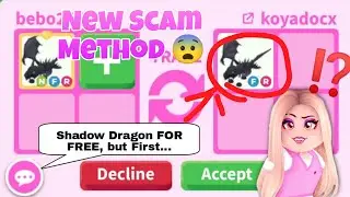 ⭐🌈 ⚡ II NEW ADOPT ME SCAM❗❗ ||🐬Watch out for this new scam 😨  || 🍉🌴⚡