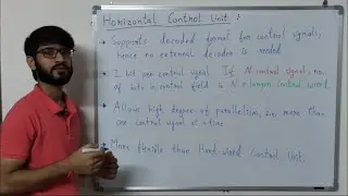 Lecture 9.0 :- Control unit and it's types