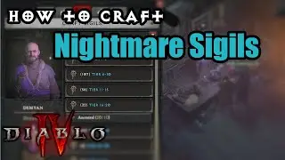 What are Nightmare Sigils and how to craft them - Diablo 4