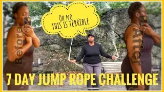 I DID THE 7 DAY, 1,000 JUMPS PER DAY, JUMP ROPE CHALLENGE WITH CROSSROPE JUMP ROPES & THIS HAPPENED
