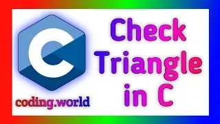 How check a triangle is Equilateral, Isosceles and Scalane in C #C @coding.w0rld