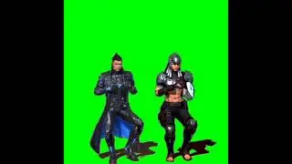 Freefire two in one emote green screen|subscribe green screen effect|Freefire green screen emote