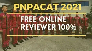PNPACAT 100% Online Reviewer 2021