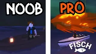 My First Time Playing FISCH And This HAPPENED!!! Noob To Pro