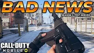 CODM Season 5 Test Server Bad News For Every Player